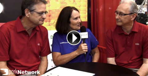 Dave Hall and Gary Patridge discuss Danisco Animal Nutrition's enzyme and betaine innovations at World Pork 2014 with Pork Network.
